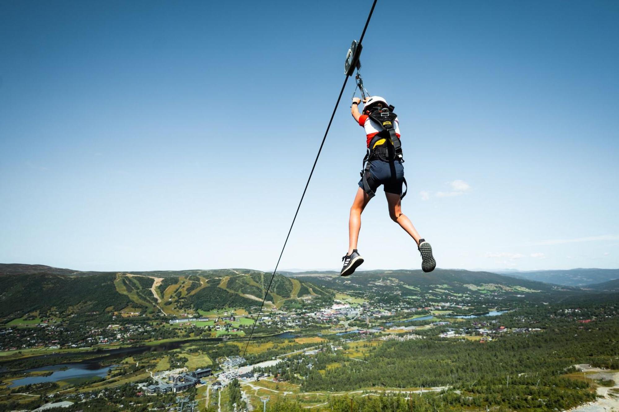 Koselig Hytte Med Usjenert Og Solrik Beliggenhet Geilo Buitenkant foto