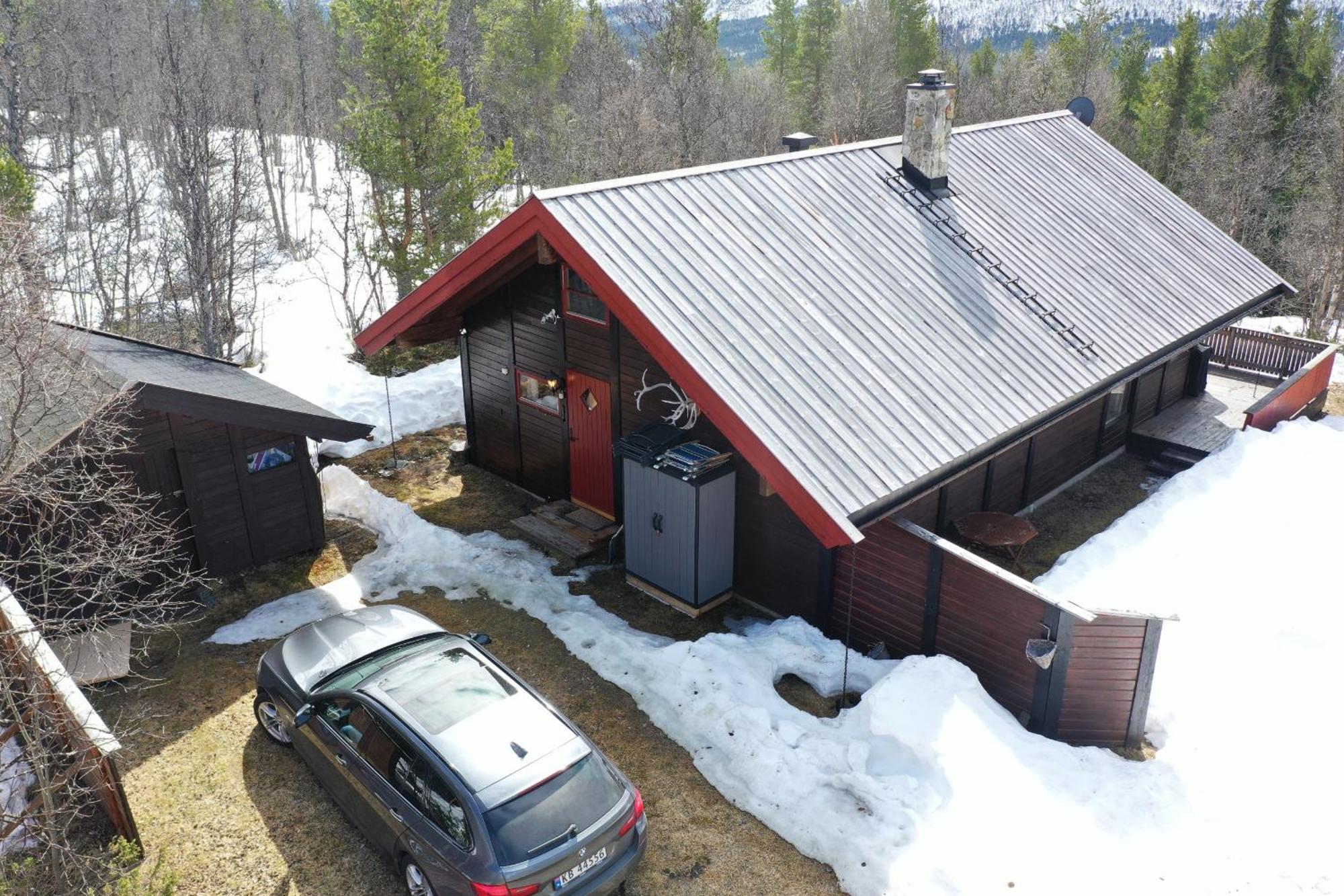 Koselig Hytte Med Usjenert Og Solrik Beliggenhet Geilo Buitenkant foto