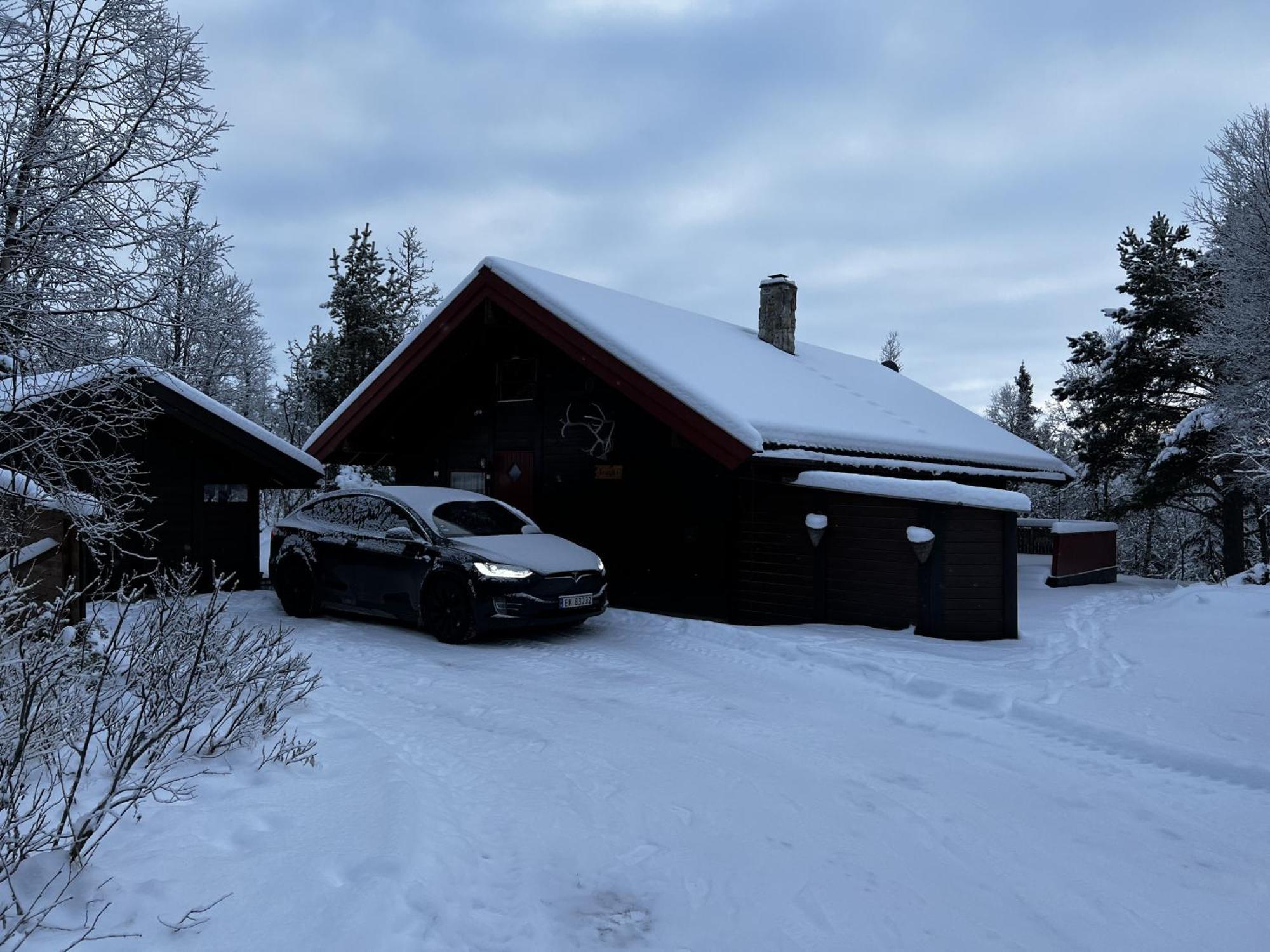 Koselig Hytte Med Usjenert Og Solrik Beliggenhet Geilo Buitenkant foto