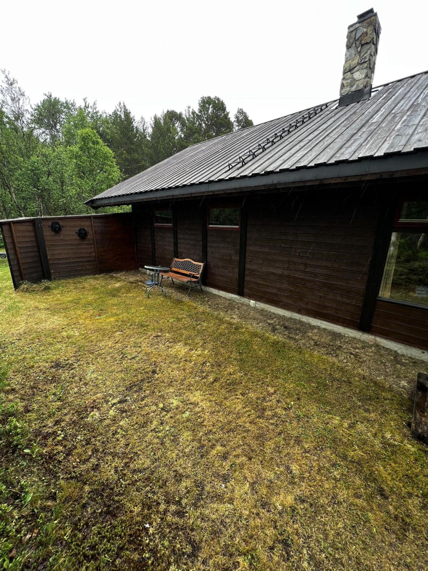 Koselig Hytte Med Usjenert Og Solrik Beliggenhet Geilo Buitenkant foto