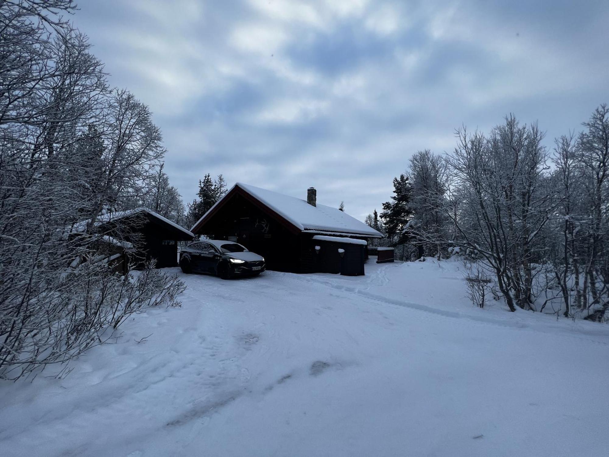 Koselig Hytte Med Usjenert Og Solrik Beliggenhet Geilo Buitenkant foto