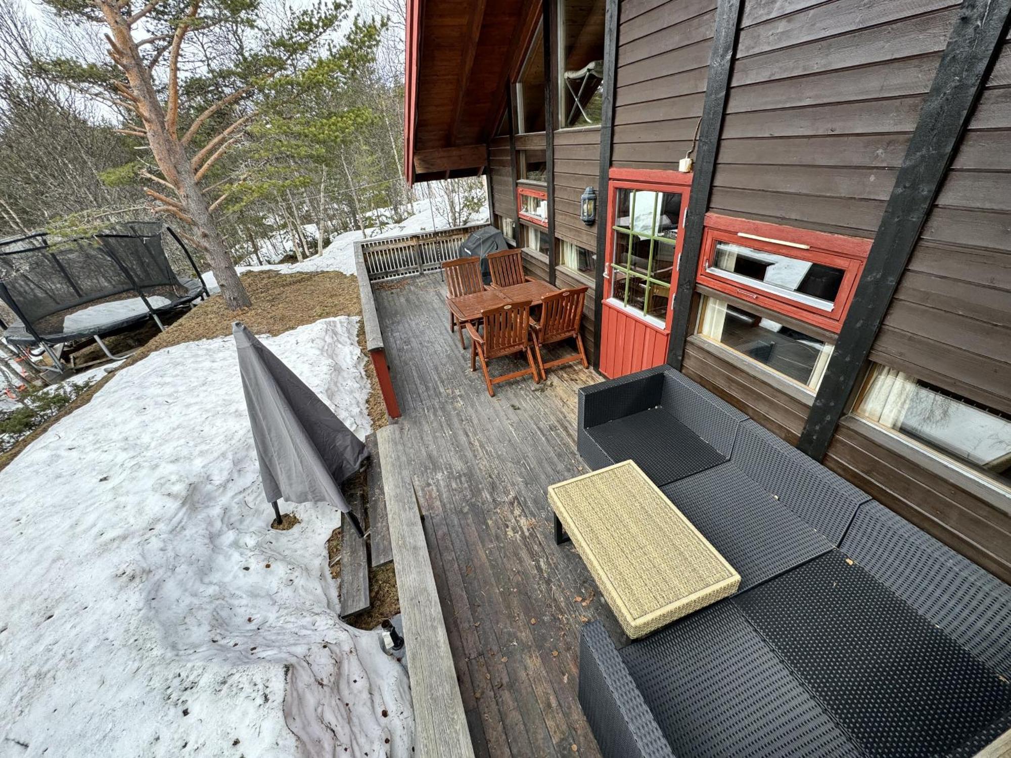 Koselig Hytte Med Usjenert Og Solrik Beliggenhet Geilo Buitenkant foto