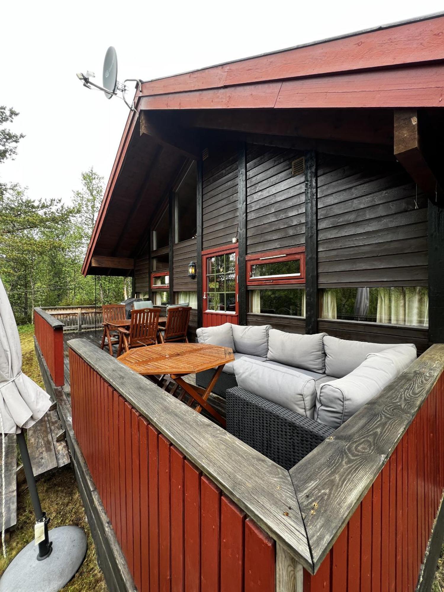 Koselig Hytte Med Usjenert Og Solrik Beliggenhet Geilo Buitenkant foto