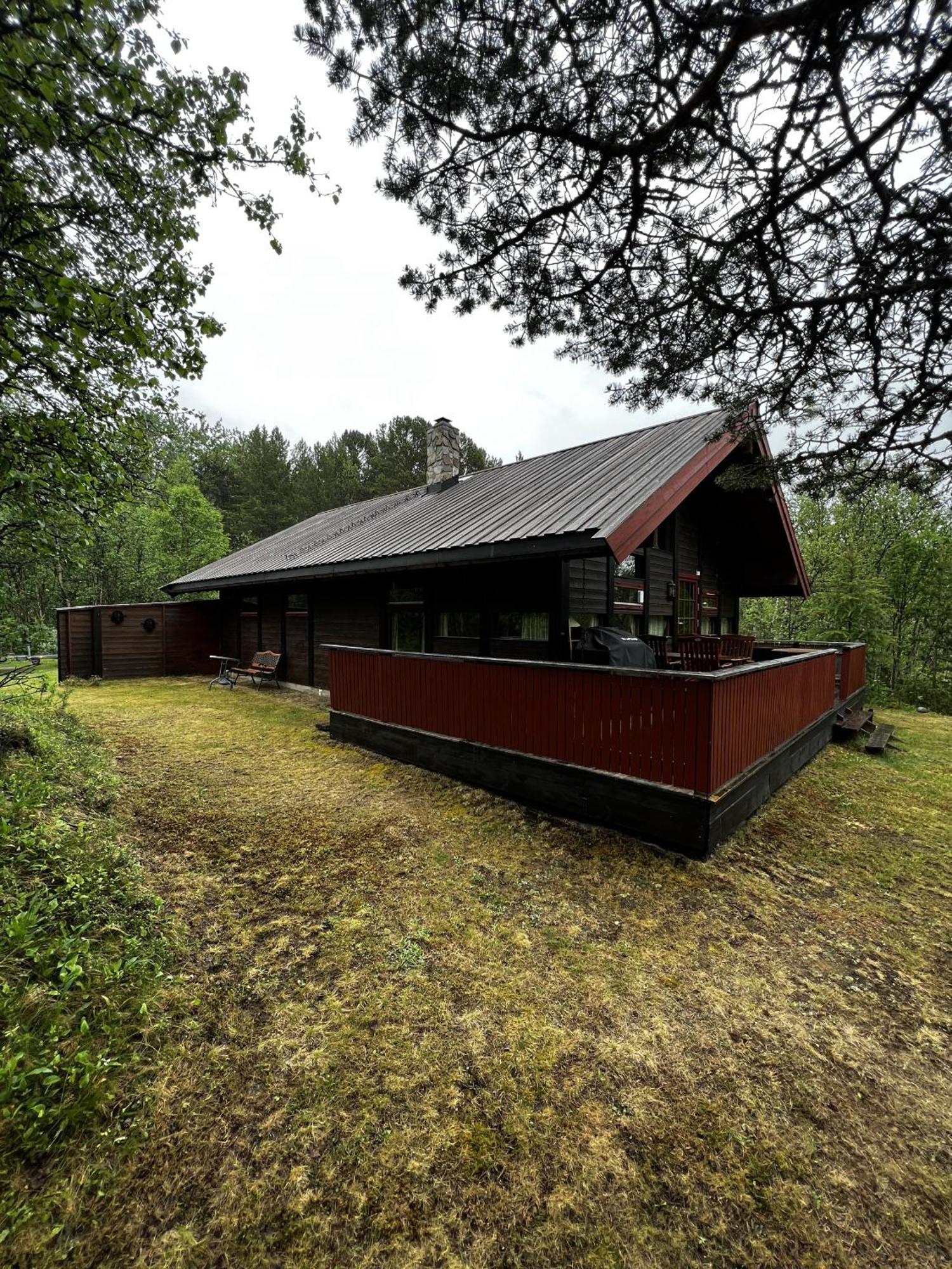 Koselig Hytte Med Usjenert Og Solrik Beliggenhet Geilo Buitenkant foto