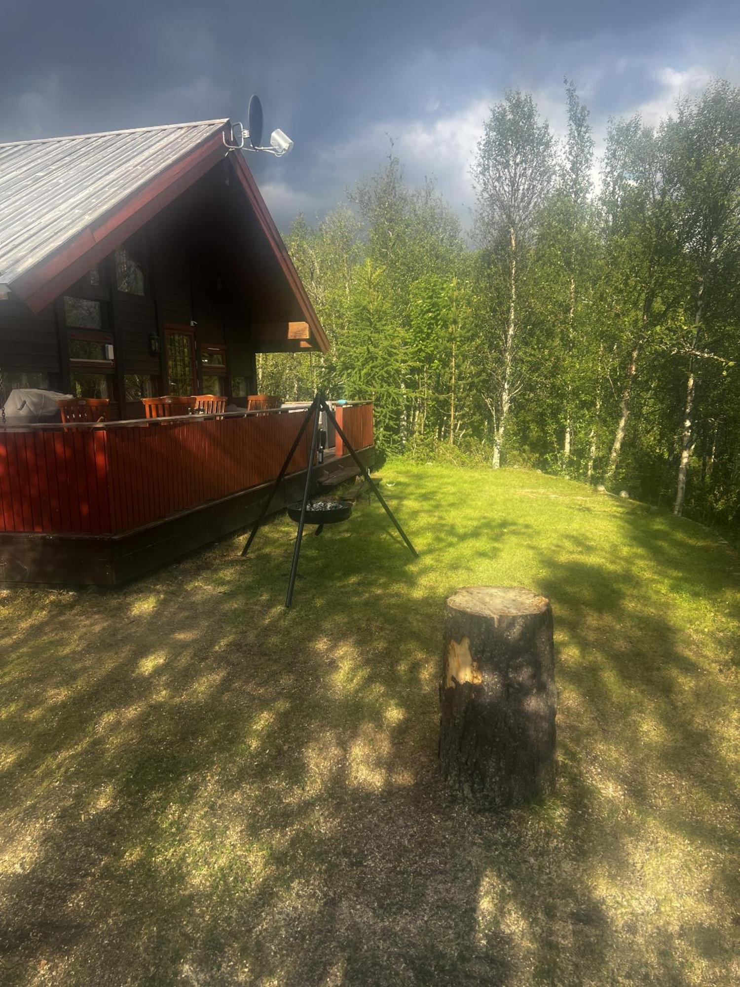 Koselig Hytte Med Usjenert Og Solrik Beliggenhet Geilo Buitenkant foto